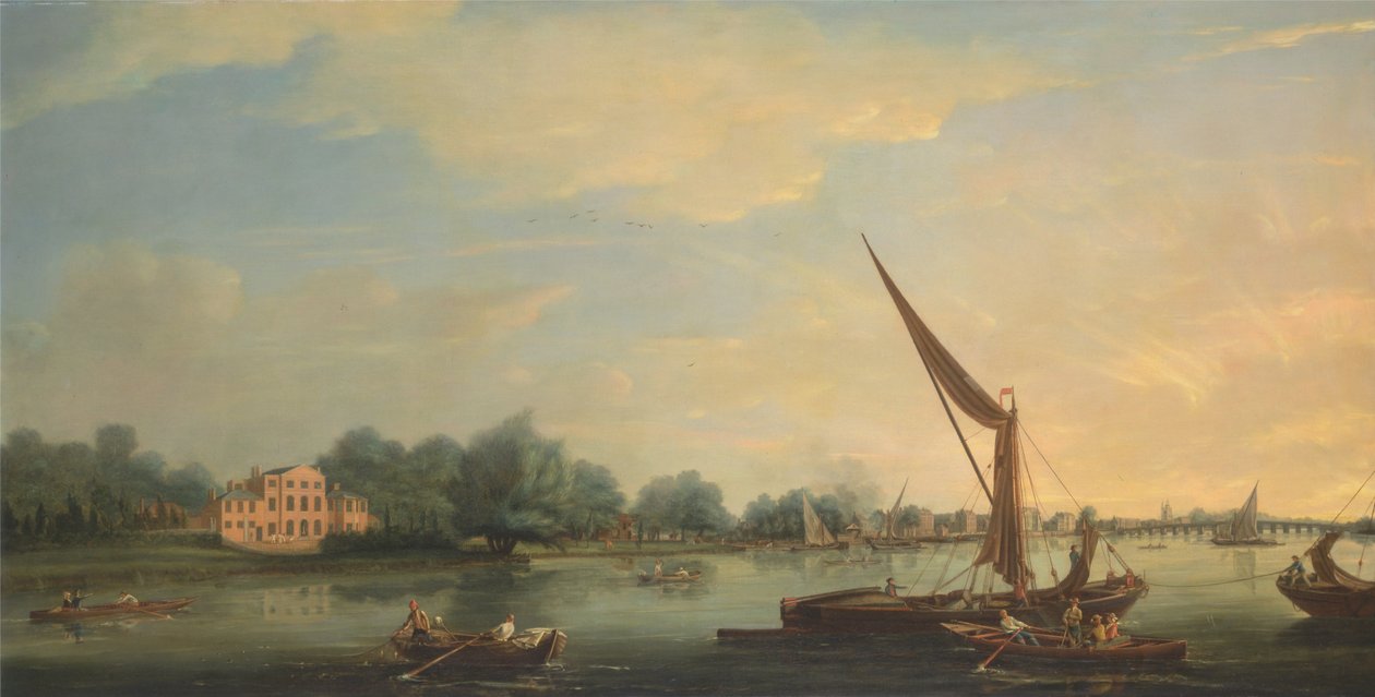 Thames Chelseassa tekijältä Thomas Whitcombe