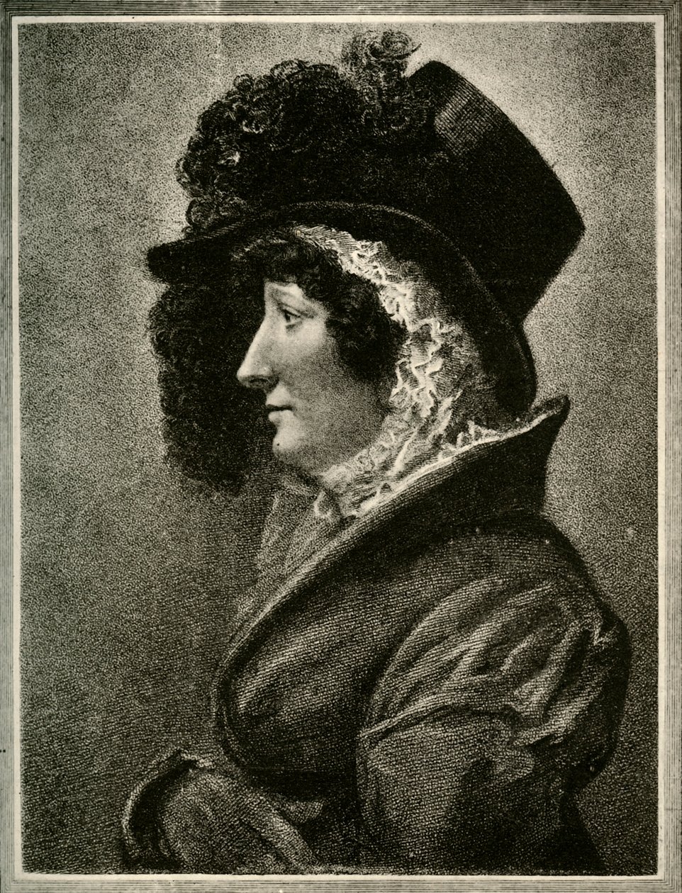 "Kuningatar Caroline", 1820, 1928 tekijältä Thomas A. Woolnoth