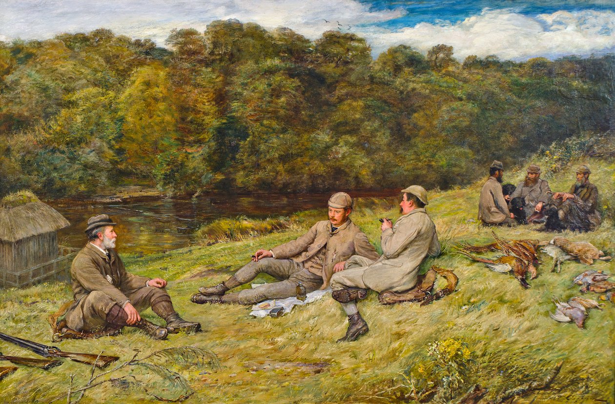 Metsästysjuhlat Stobhallissa (Perthshire) tekijältä Thomas Alexander Ferguson Graham