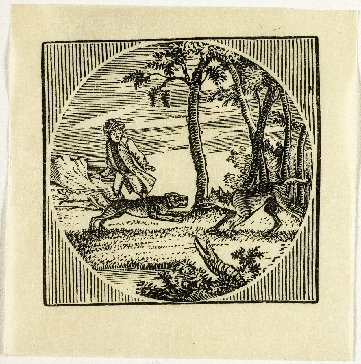 Kirjan kuvitus tekijältä Thomas Bewick