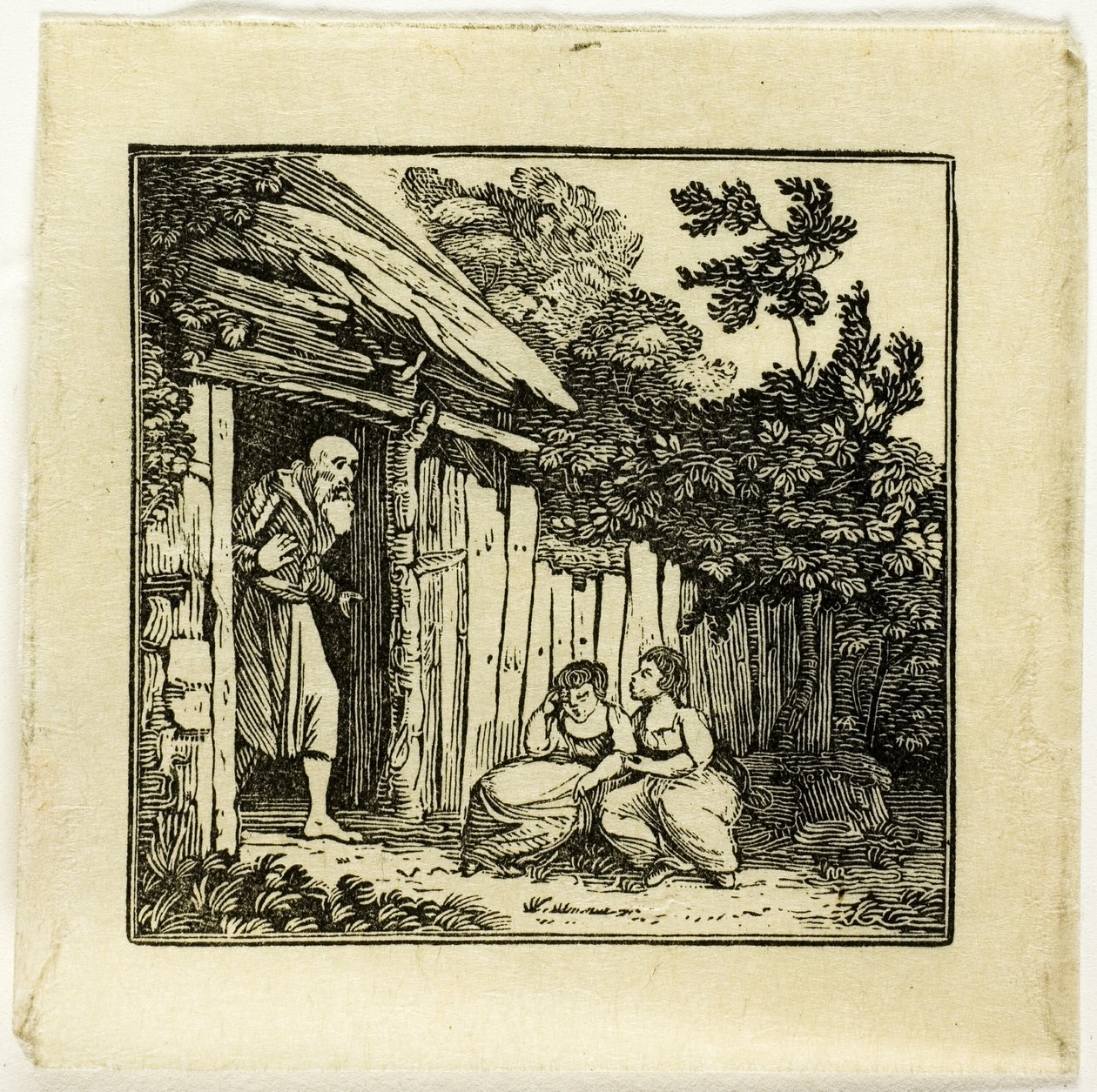 Kirjan kuvitus tekijältä Thomas Bewick