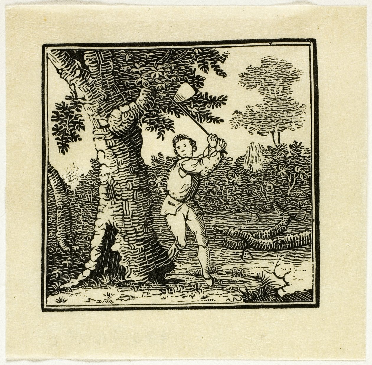 Kirjan kuvitus tekijältä Thomas Bewick