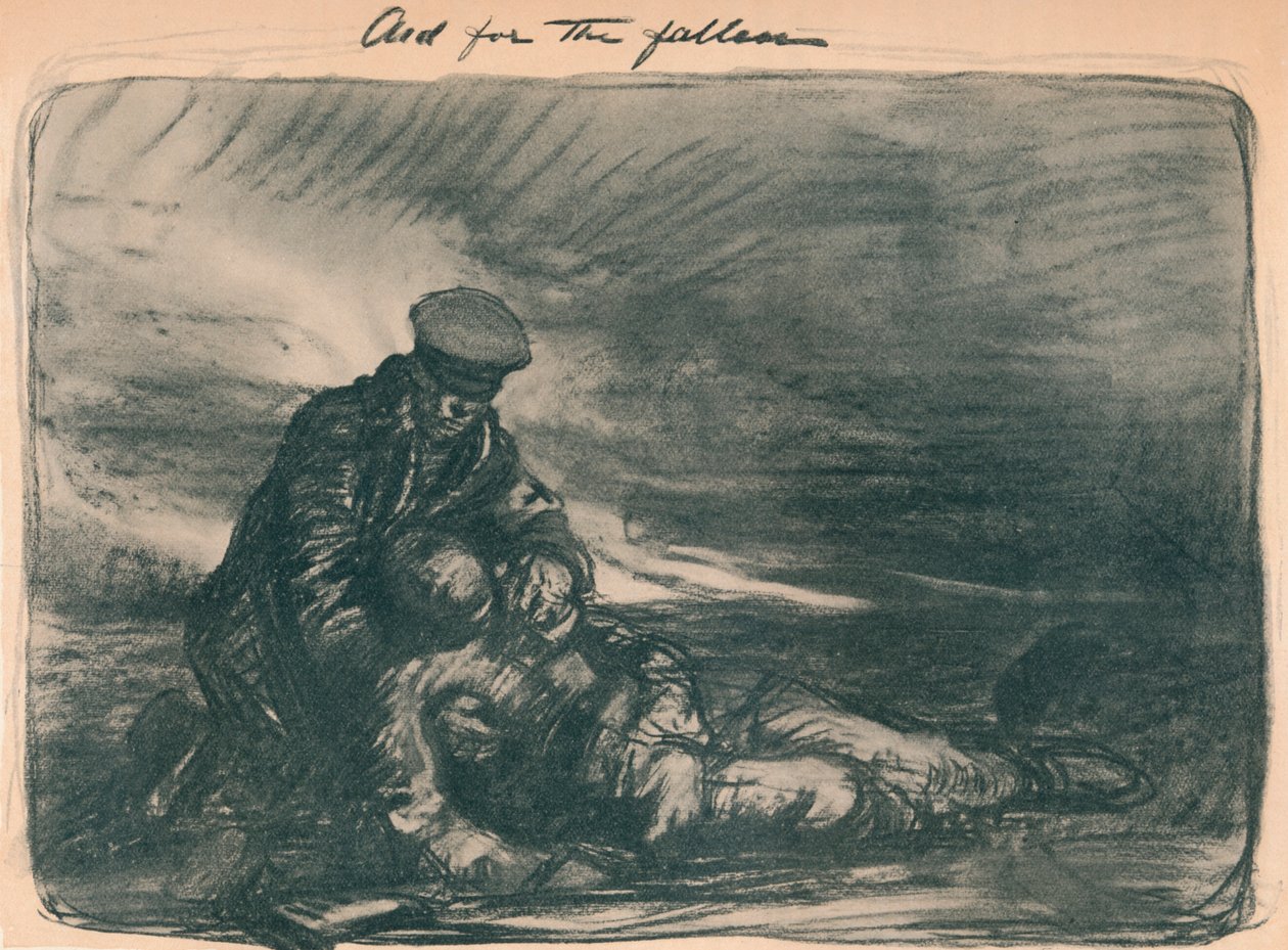 Aid for Fallen, 1914, 1914 tekijältä Thomas Brock