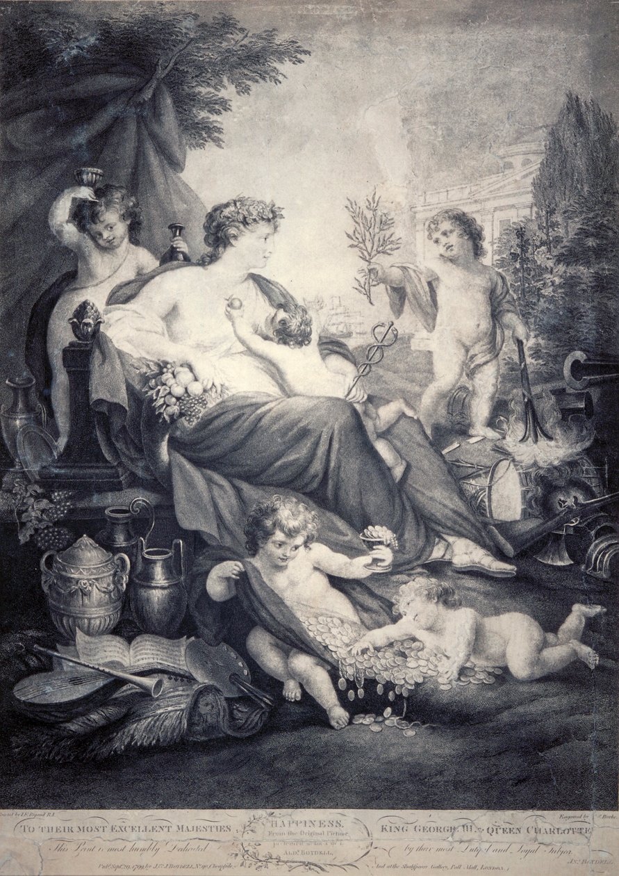 "Onnellisuus", 1799 tekijältä Thomas Burke