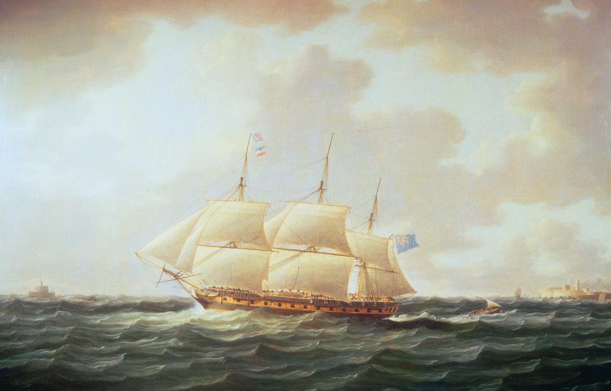 H.M.S. Minerva tekijältä Thomas Buttersworth