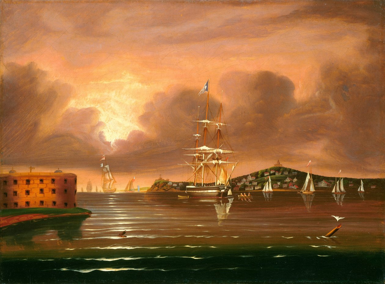 Uhkaava Sky, Bay of New York tekijältä Thomas Chambers