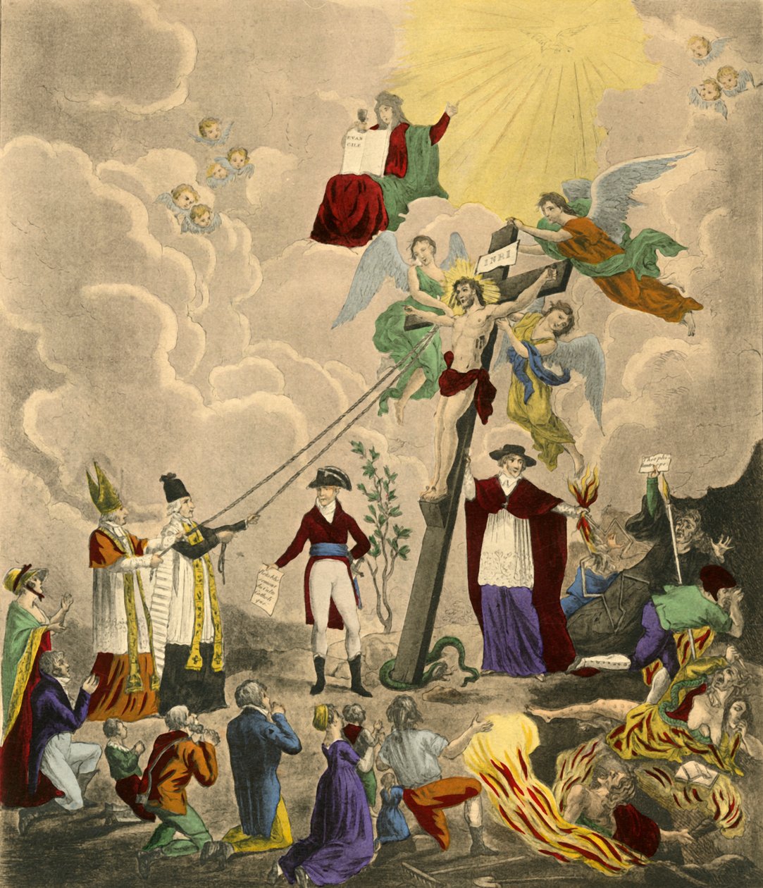 "Katolisen jumalanpalveluksen palauttaminen", 1802, 1921. tekijältä Thomas Charles Naudet