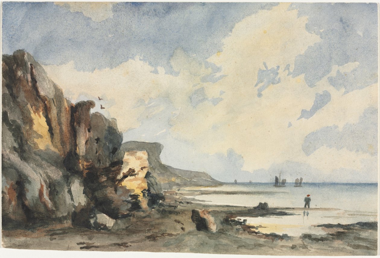 Näkymä rannikolle. tekijältä Thomas Churchyard