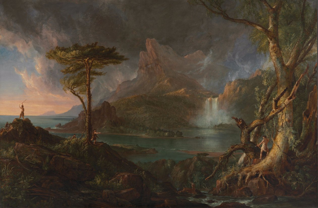 Villi kohtaus tekijältä Thomas Cole