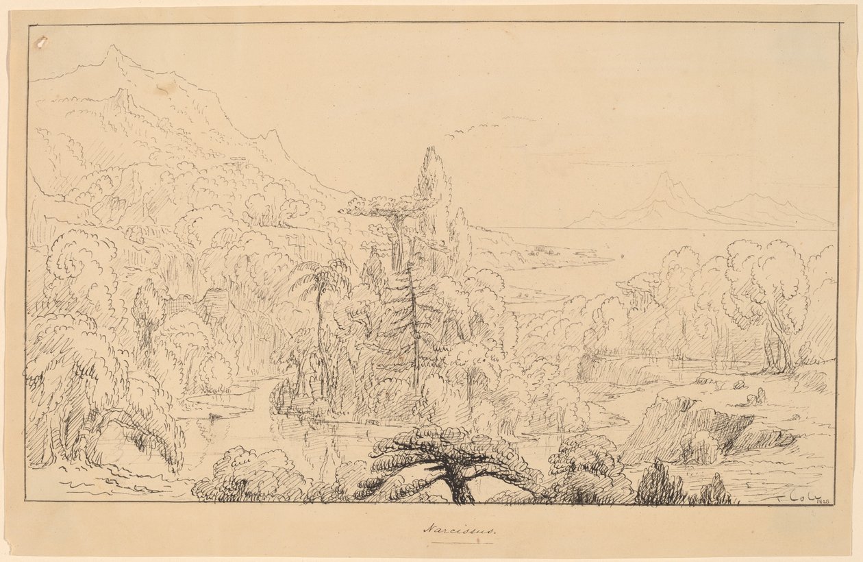 Narsissi [suoraan] tekijältä Thomas Cole