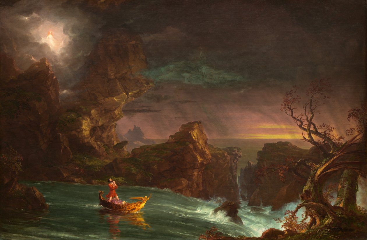 Elämän matka: Miehuus, 1842. tekijältä Thomas Cole