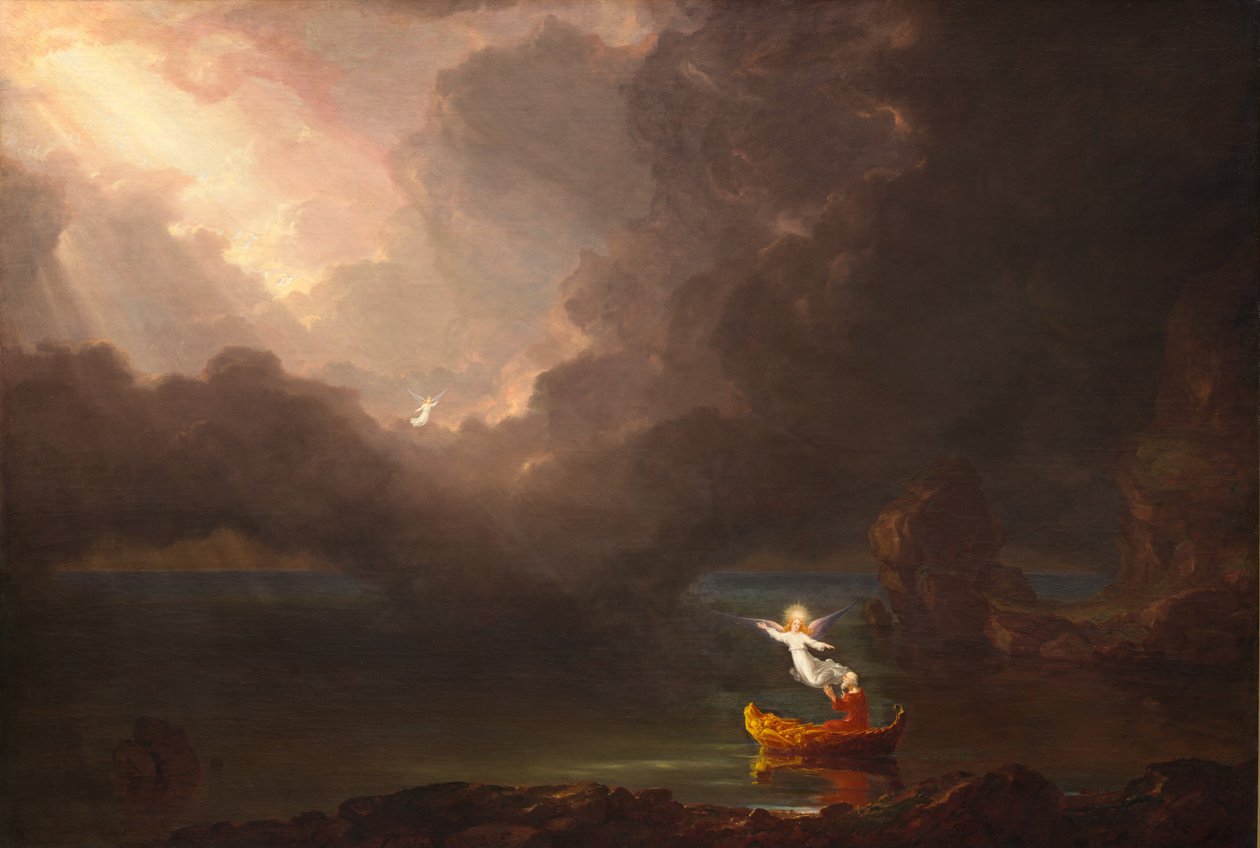 Elämän matka: Vanhuus, 1842. tekijältä Thomas Cole