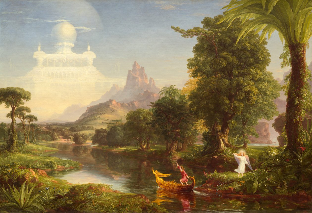 Elämän matka: Nuoruus, 1842. tekijältä Thomas Cole