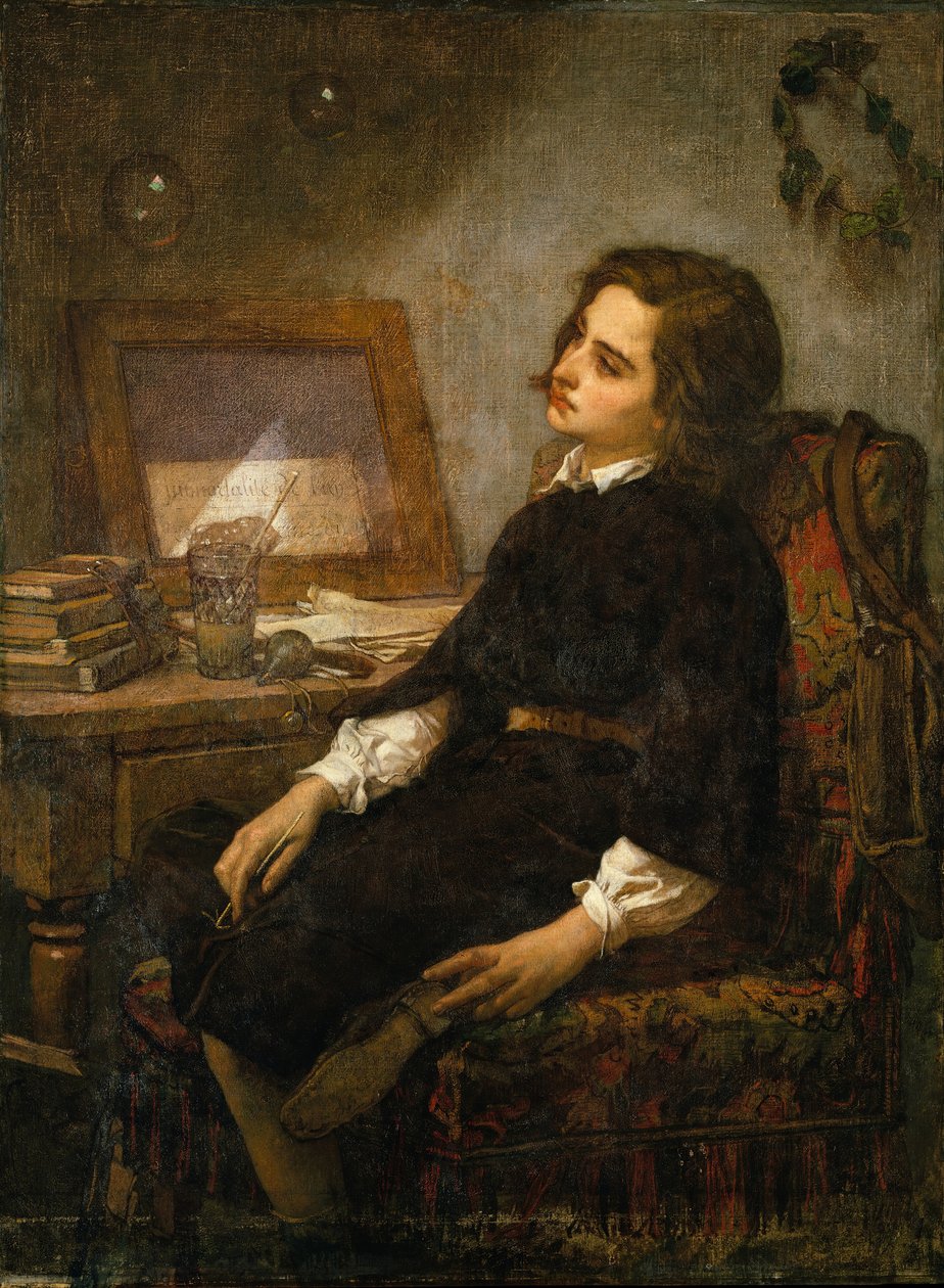 Saippuakuplat, n. 1859. tekijältä Thomas Couture