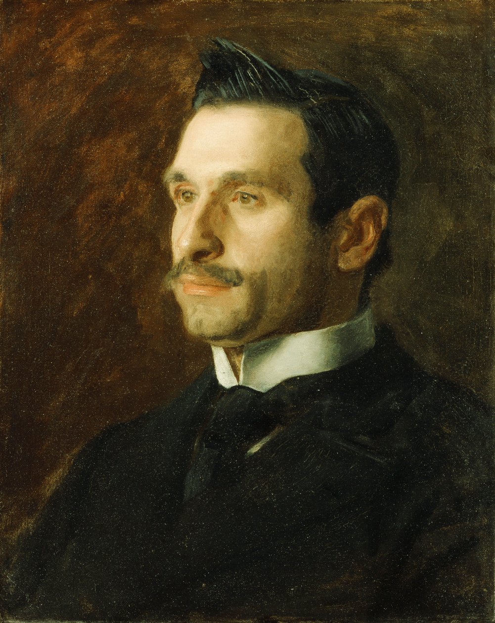 Francesco Romanon muotokuva, 1904 tekijältä Thomas Cowperthwait Eakins