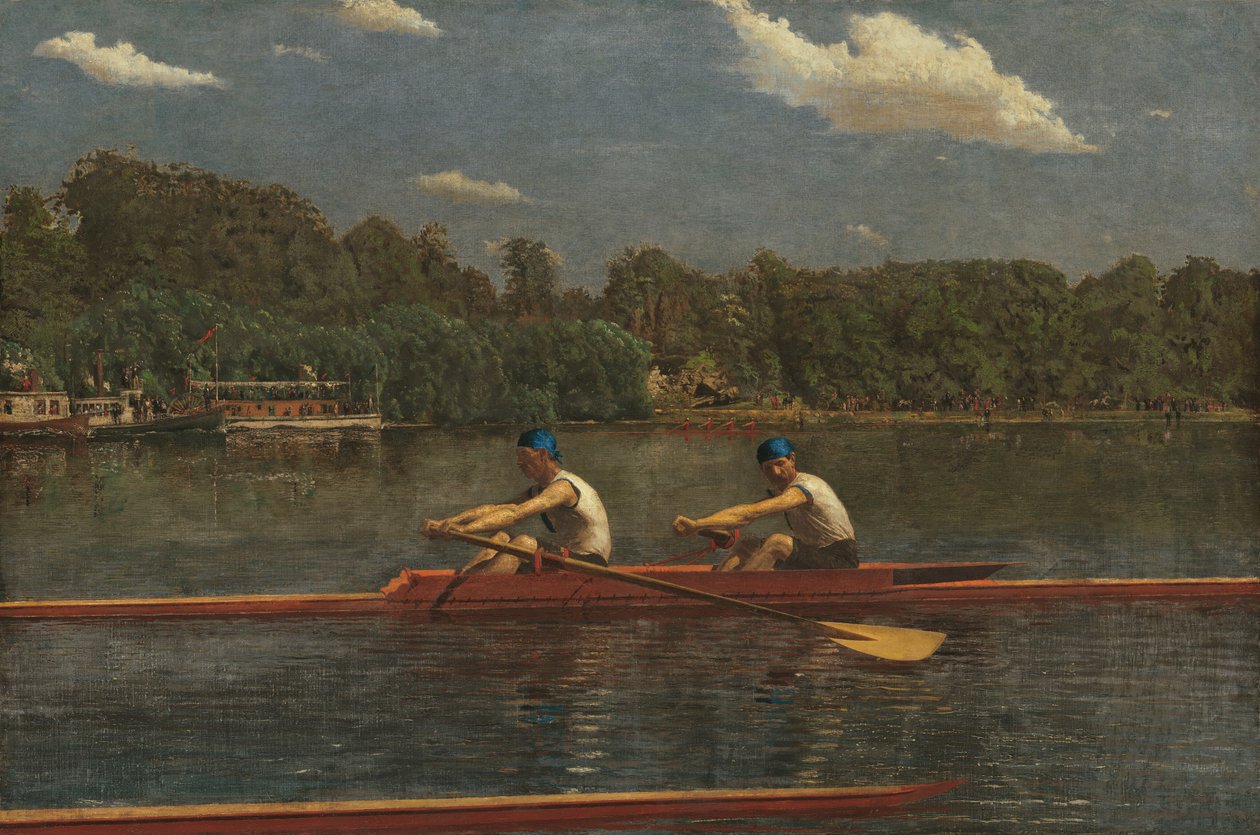 Biglin Brothers Racing, 1872. tekijältä Thomas Eakins