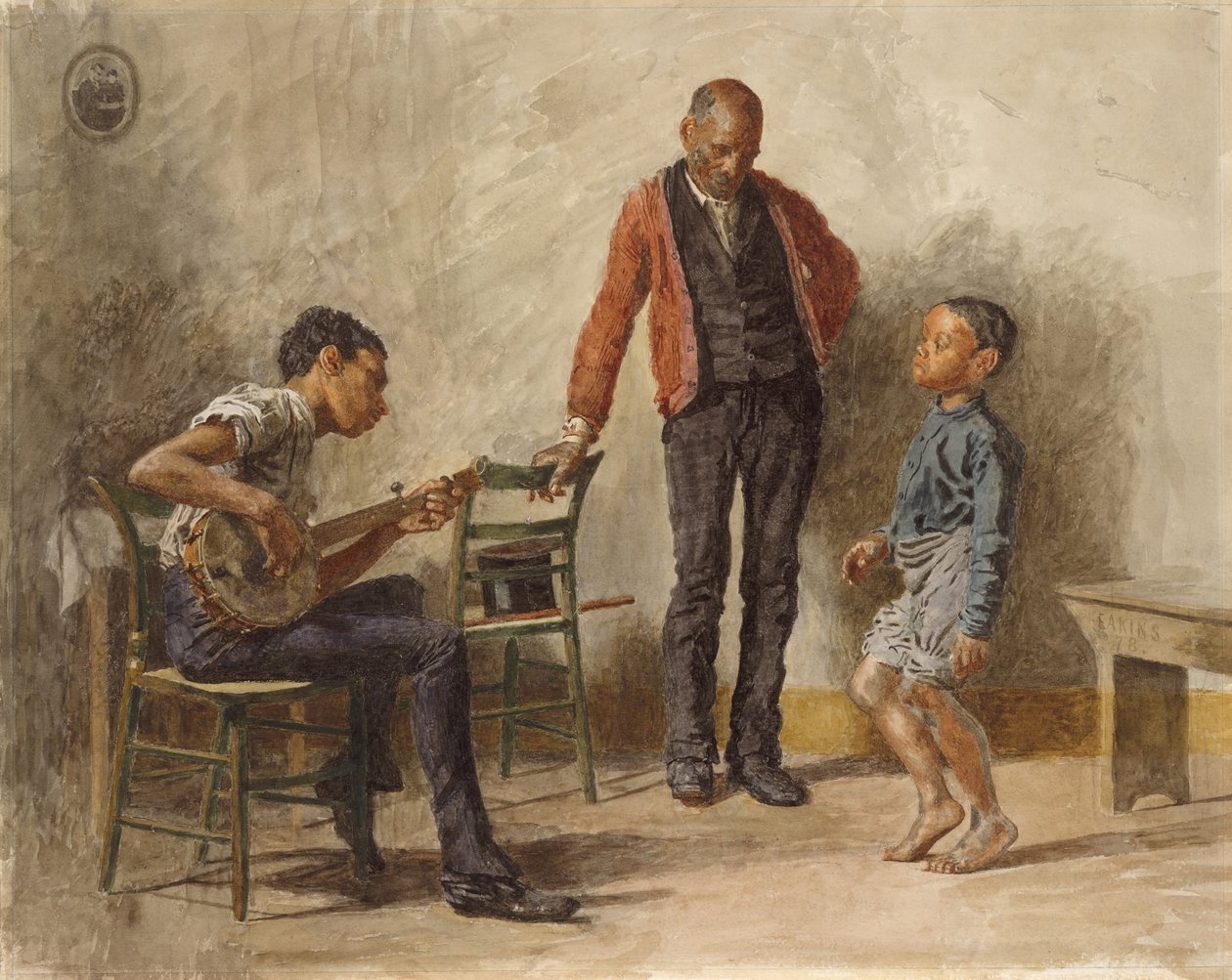 Tanssitunti, 1878. tekijältä Thomas Eakins