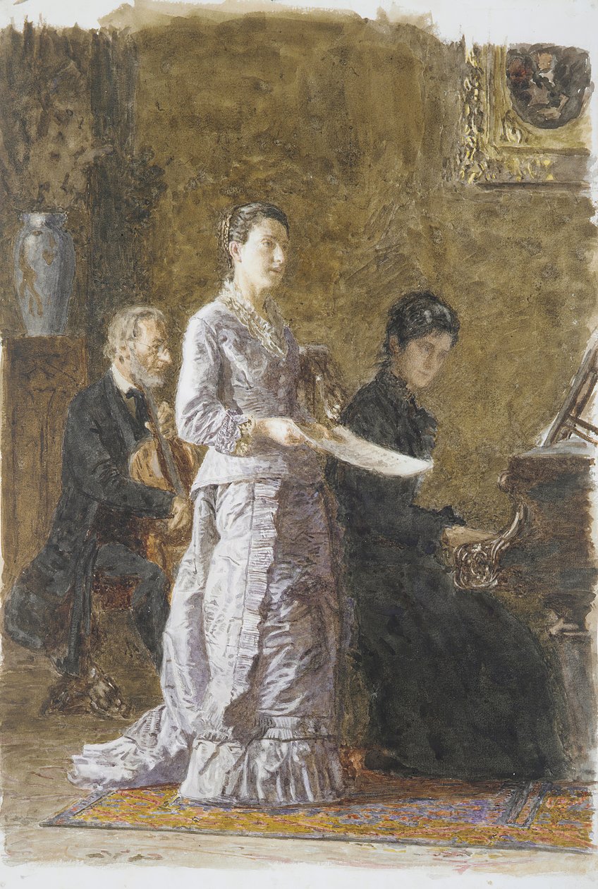 Säälittävä laulu, 1881. tekijältä Thomas Eakins