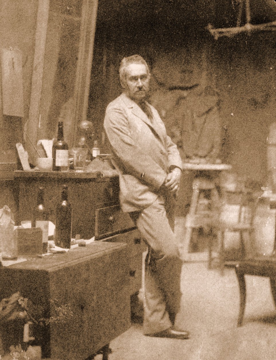 Thomas eakins työhuoneessaan, 1889 tekijältä Thomas Eakins
