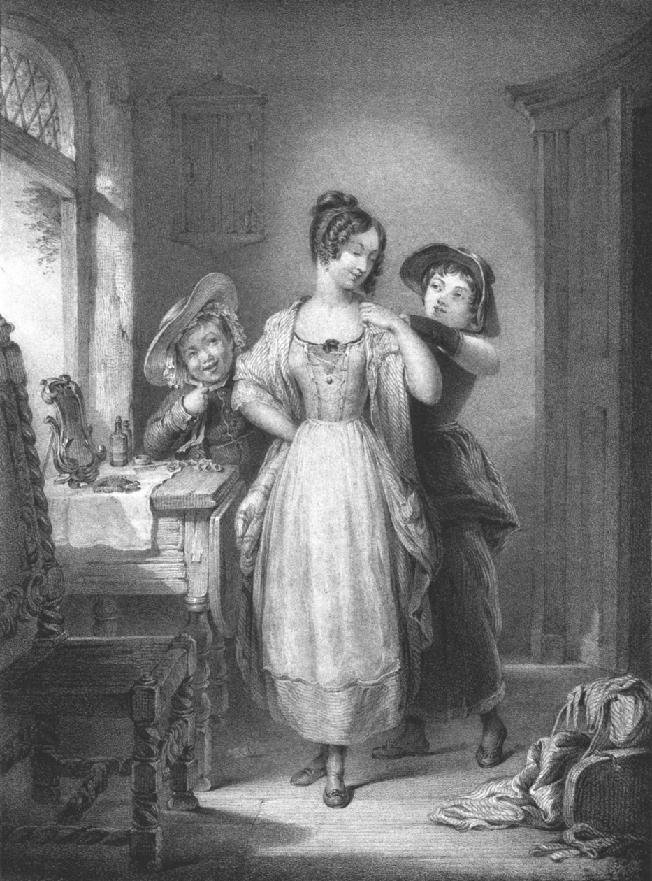 Valmistautuminen vappupäivään 1830 tekijältä Thomas Fairland