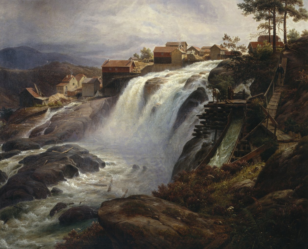 Haugfoss tekijältä Thomas Fearnley