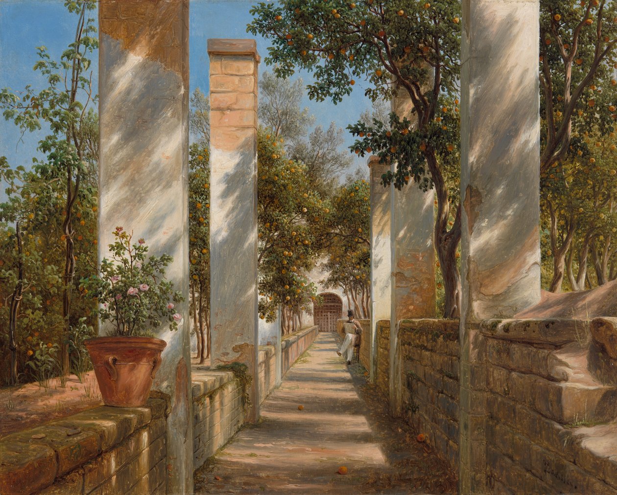 Pergola appelsiineilla tekijältä Thomas Fearnley
