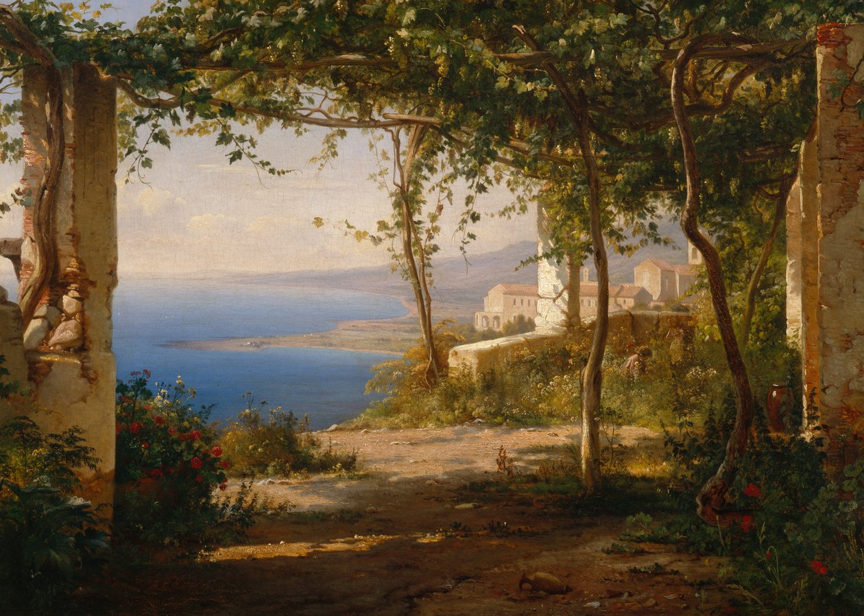 Näkymä Napolinlahdelle tekijältä Thomas Fearnley