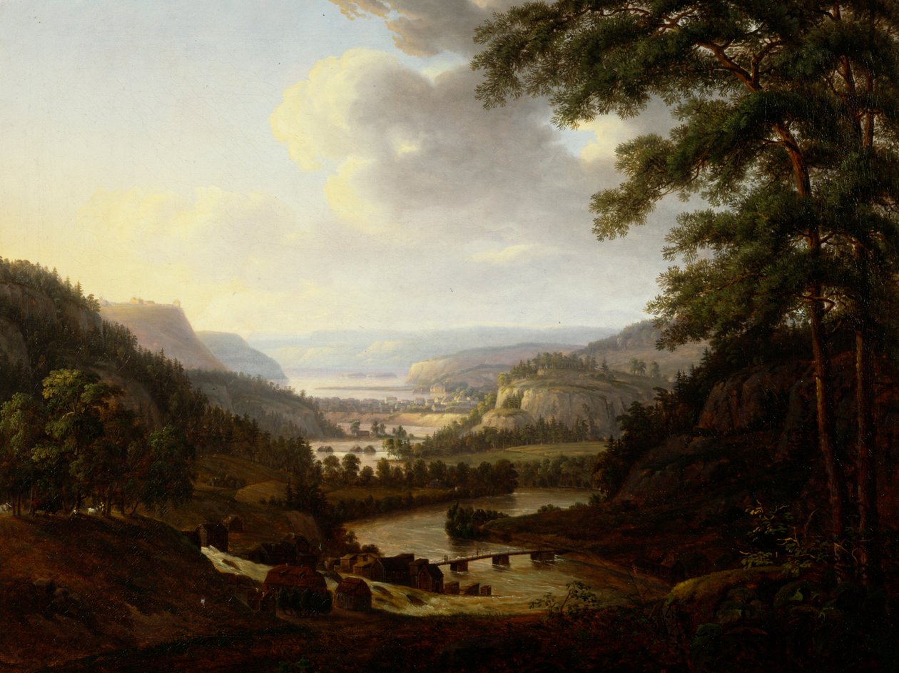 Näkymä Tistedalille tekijältä Thomas Fearnley