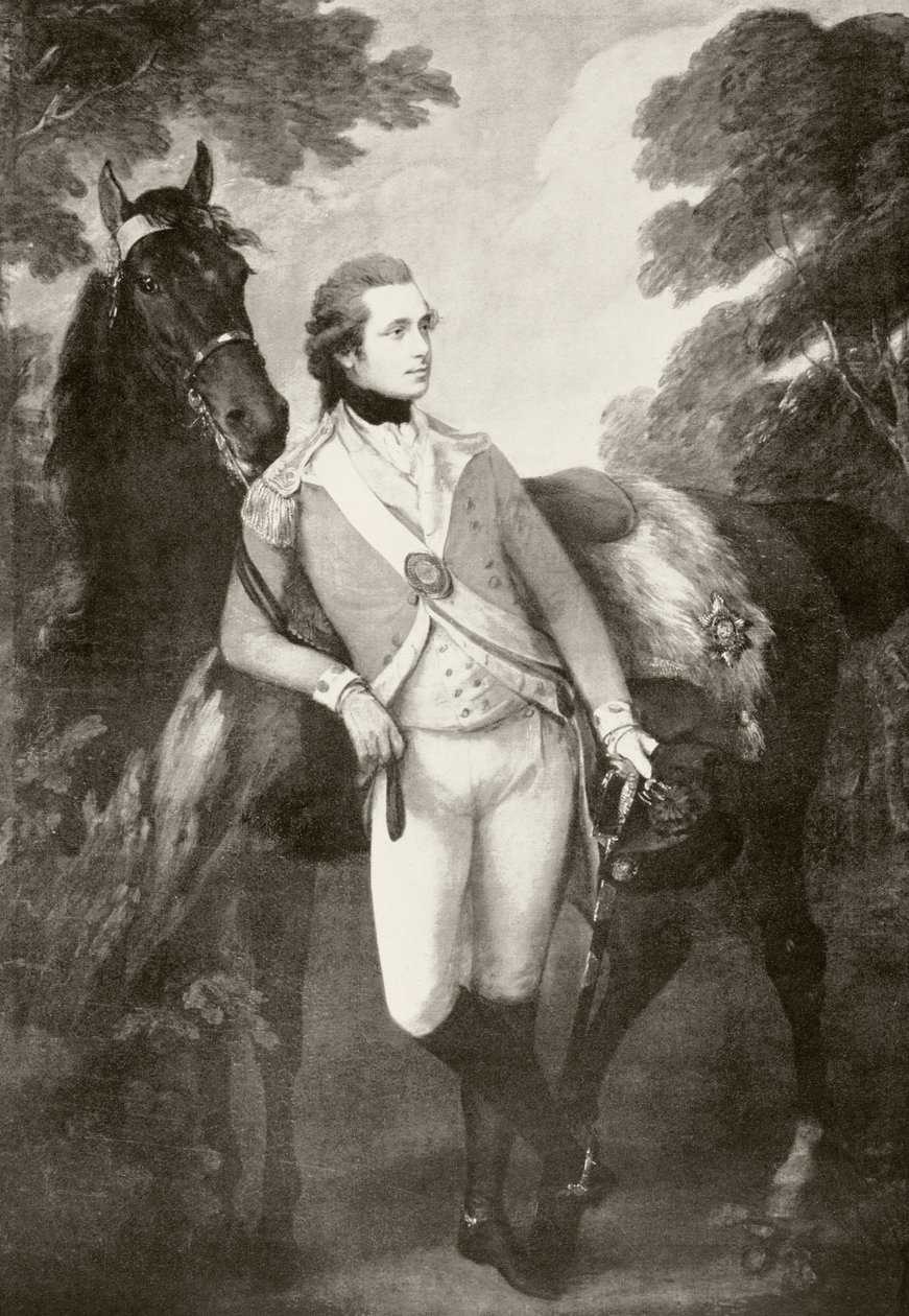 Anthony St Leger (litho) tekijältä Thomas Gainsborough