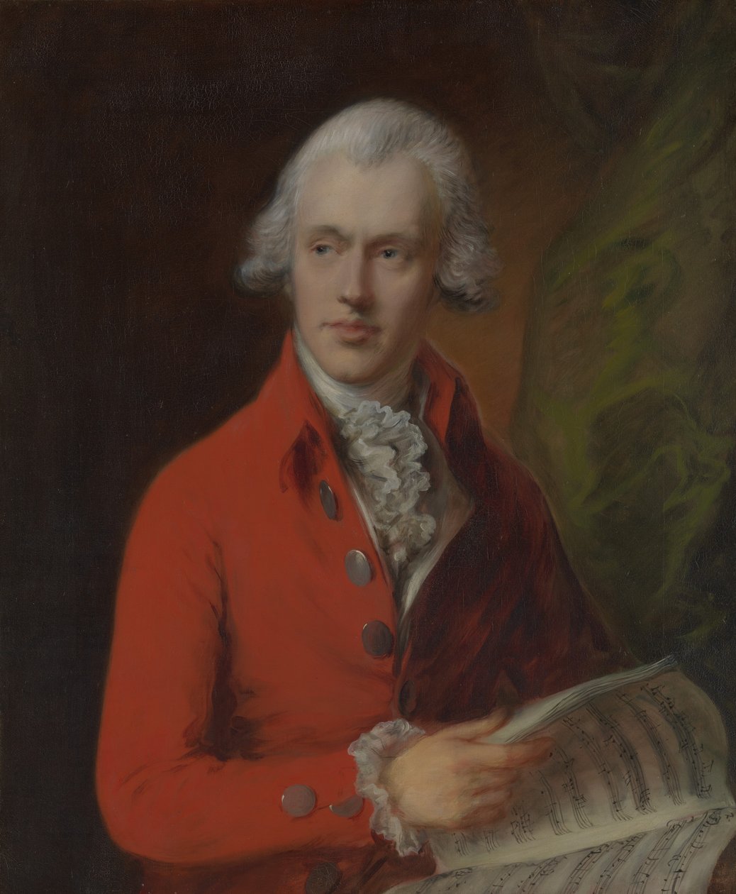 Charles Rousseau Burney 1747-1819, n. 1780. tekijältä Thomas Gainsborough