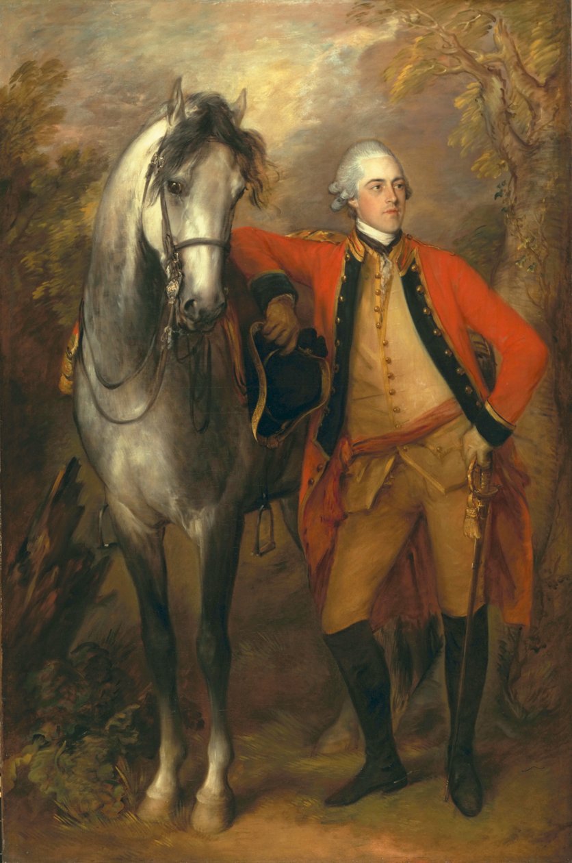 Edward, Viscout Ligonier, 1770 tekijältä Thomas Gainsborough