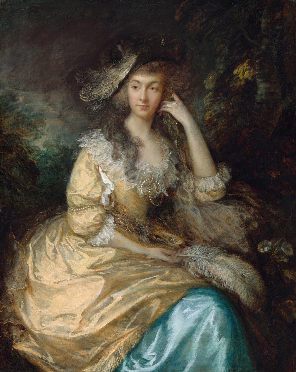 Frances Susanna, Lady de Dunstanville tekijältä Thomas Gainsborough