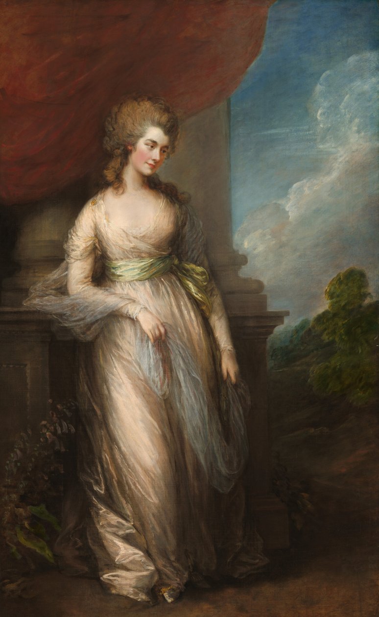 Georgiana, Devonshiren herttuatar, 1783. tekijältä Thomas Gainsborough