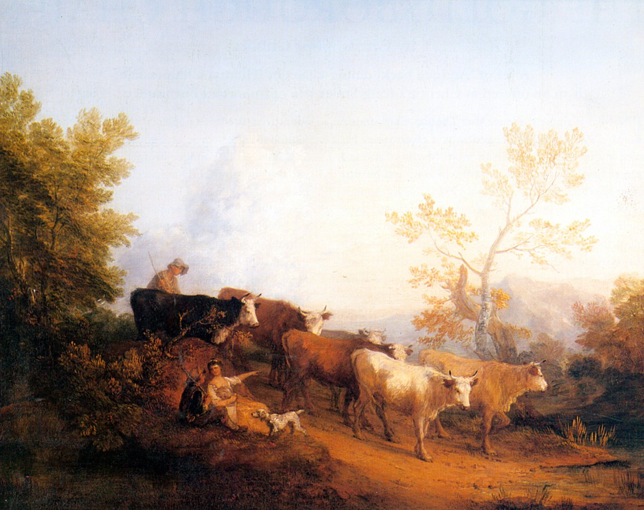 Kuhherde gainsborough tekijältä Thomas Gainsborough