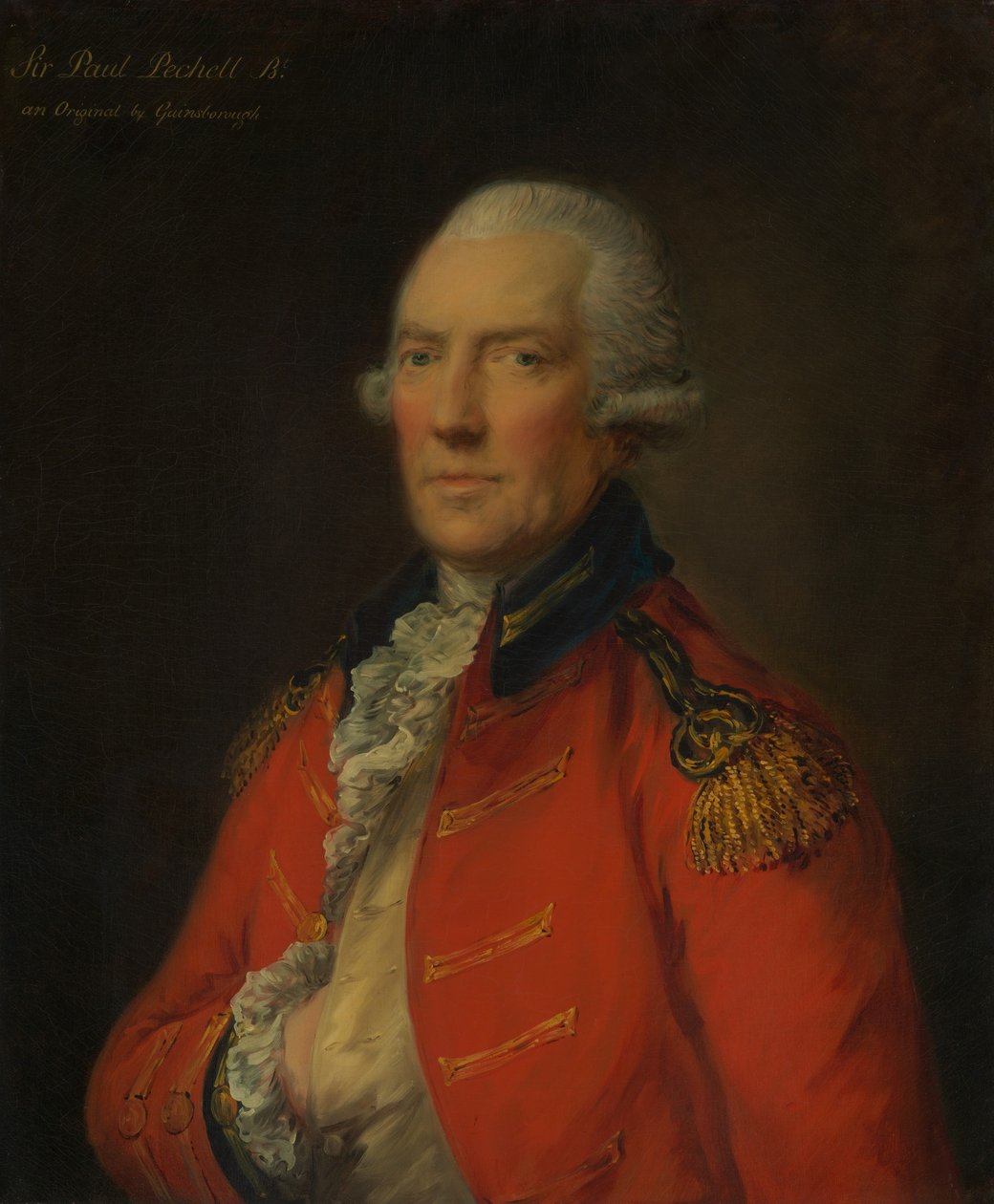 Everstiluutnantti Paul Pechell 1724-1800. tekijältä Thomas Gainsborough