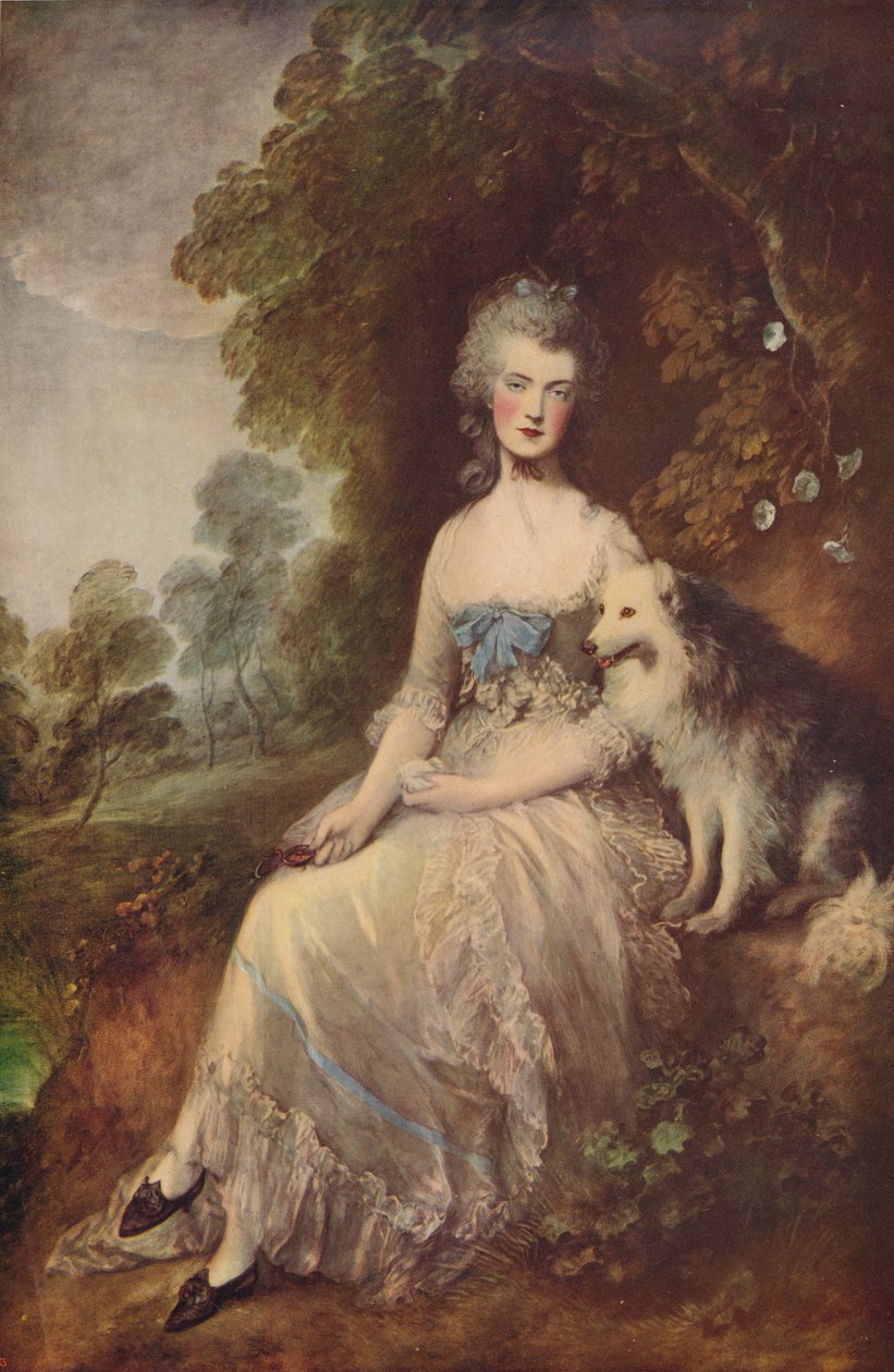 Rouva Robinson Perdita, 1781, c1915 tekijältä Thomas Gainsborough