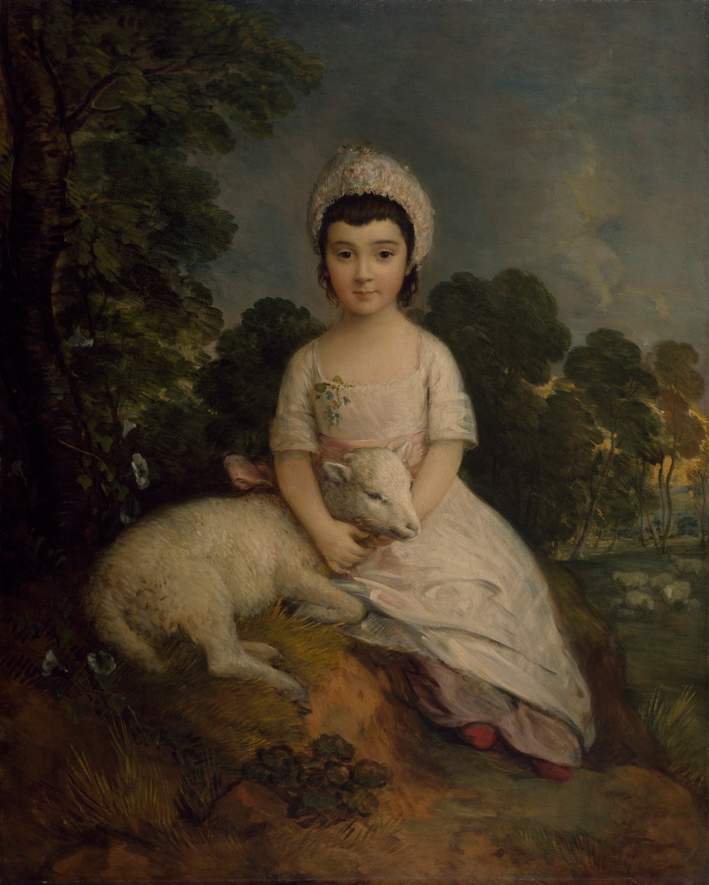 Isabelle Bell Franksin muotokuva tekijältä Thomas Gainsborough