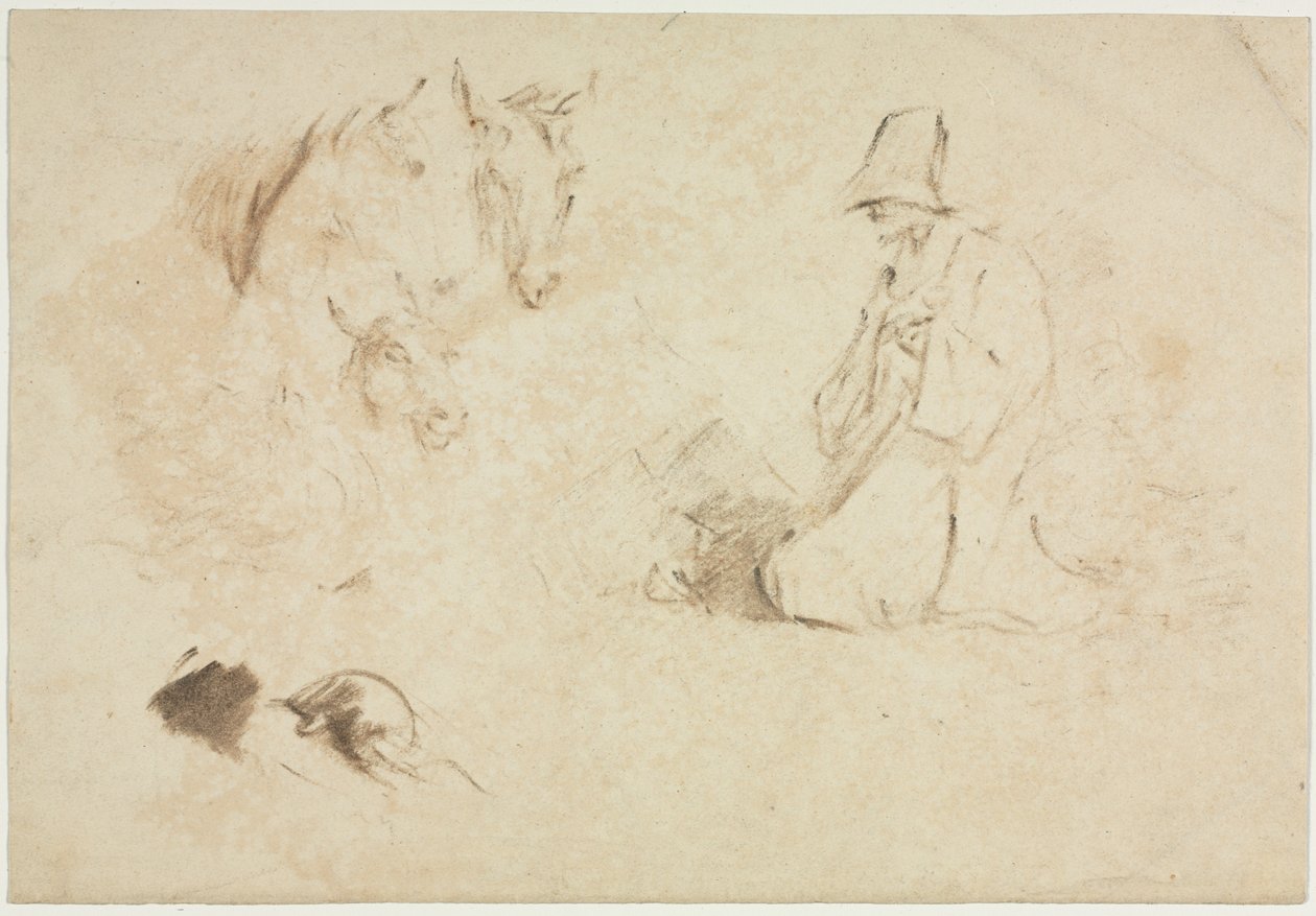 Luonnokset: Figuurit ja eläimet tekijältä Thomas Gainsborough