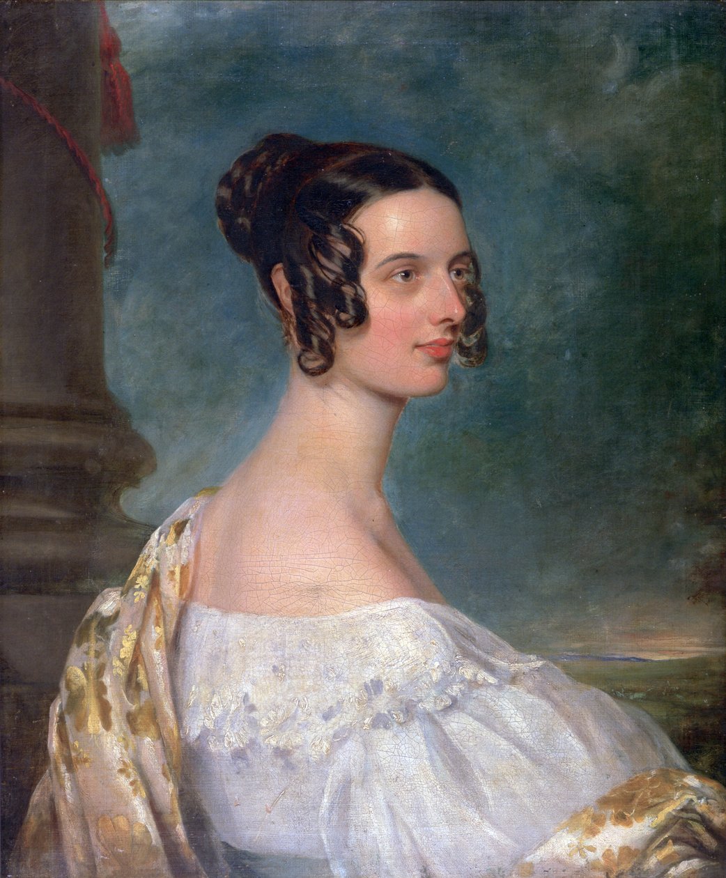 Catherine Gandy, os Hyde, n. 1837-38 tekijältä Thomas Gandy