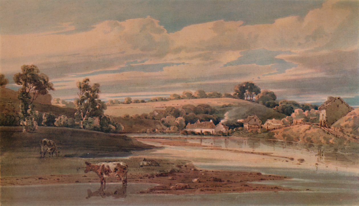 Beddgelert, 1800, 1935 tekijältä Thomas Girtin
