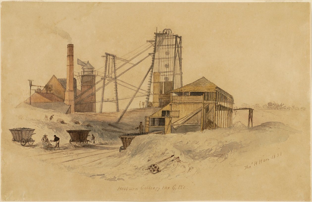 Hebburn Colliery, The C Pit tekijältä Thomas H. Hair