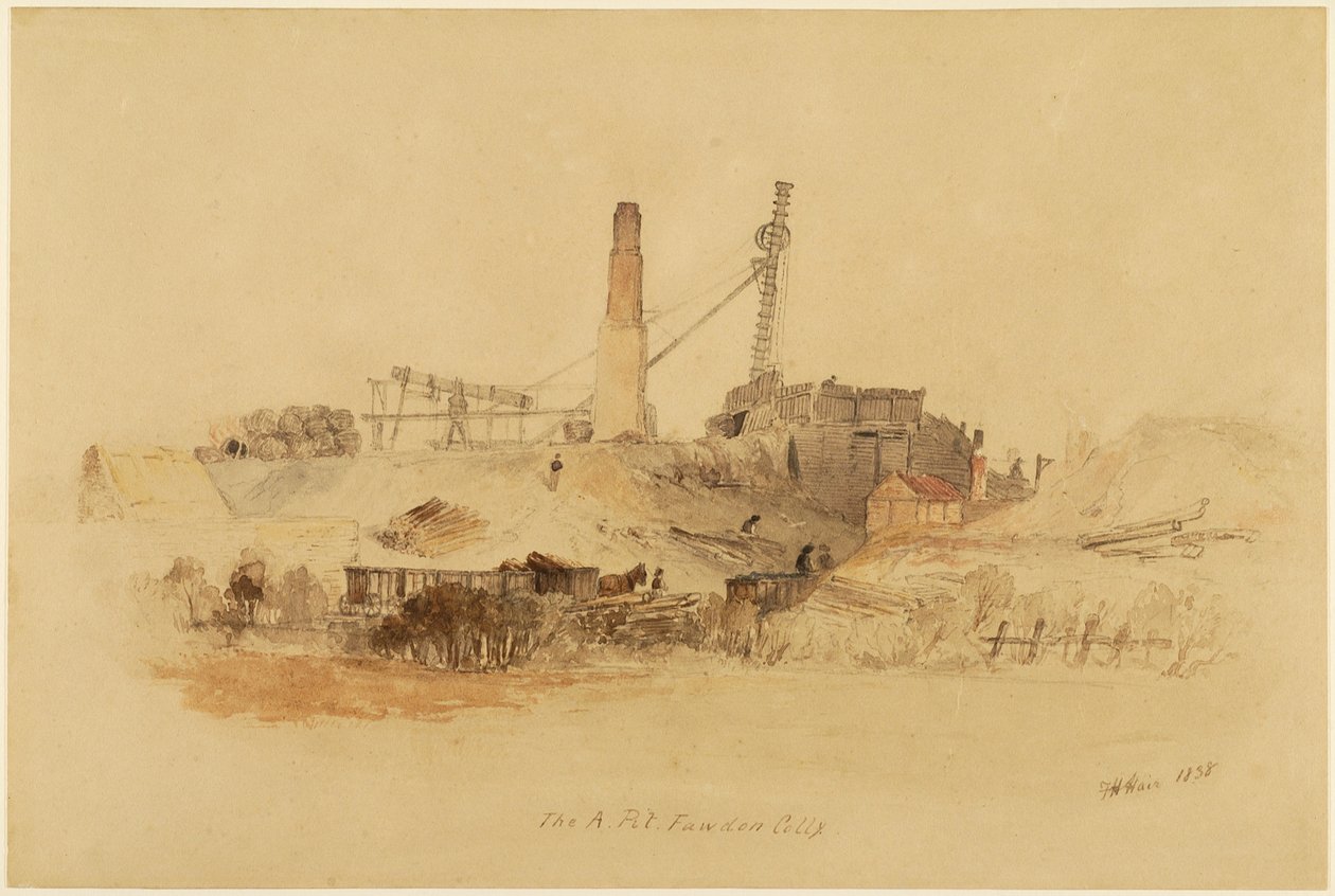 A Pit, Fawden Colliery tekijältä Thomas H. Hair