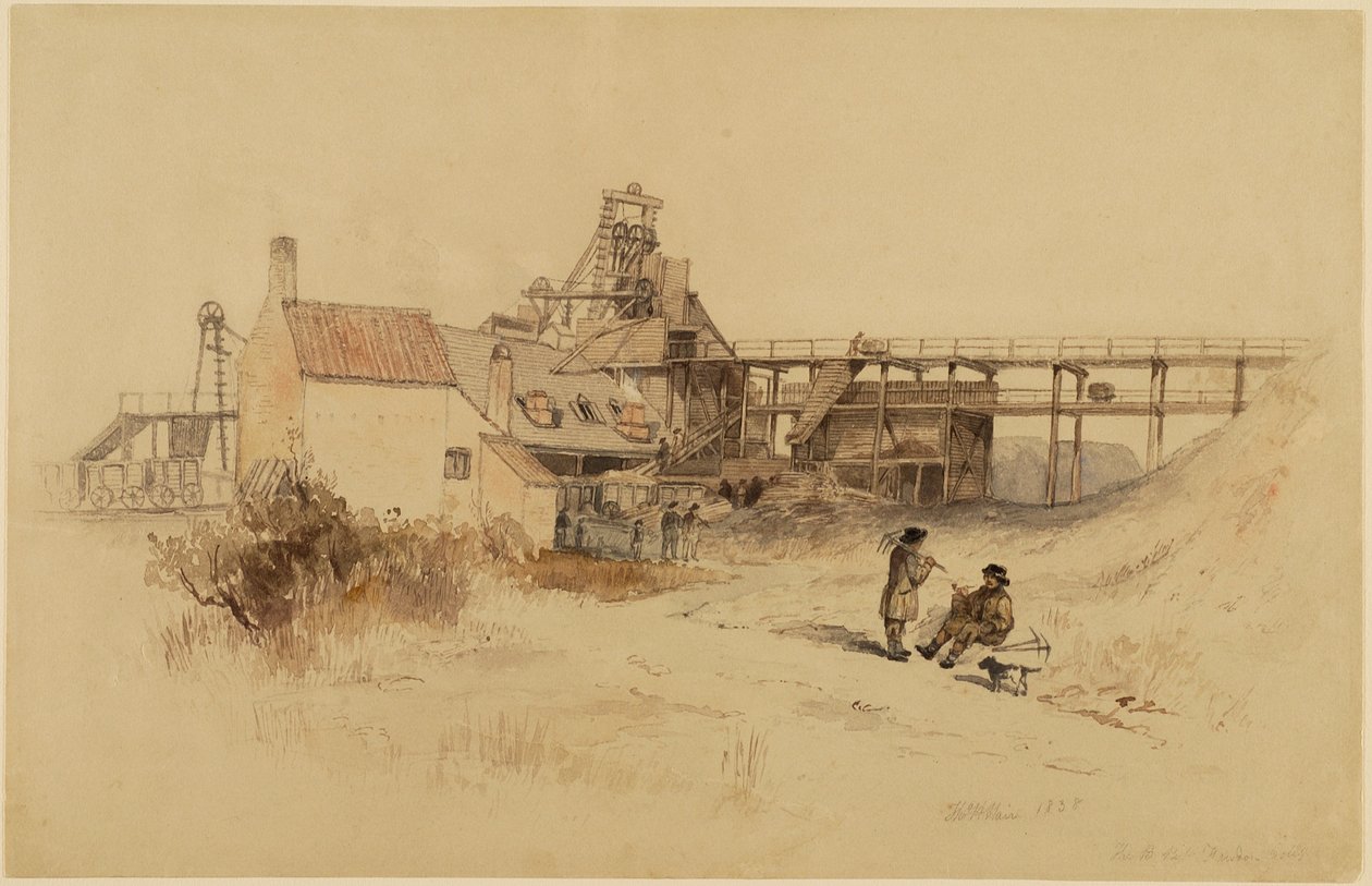 B-kuoppa, Fawden Colliery tekijältä Thomas H. Hair