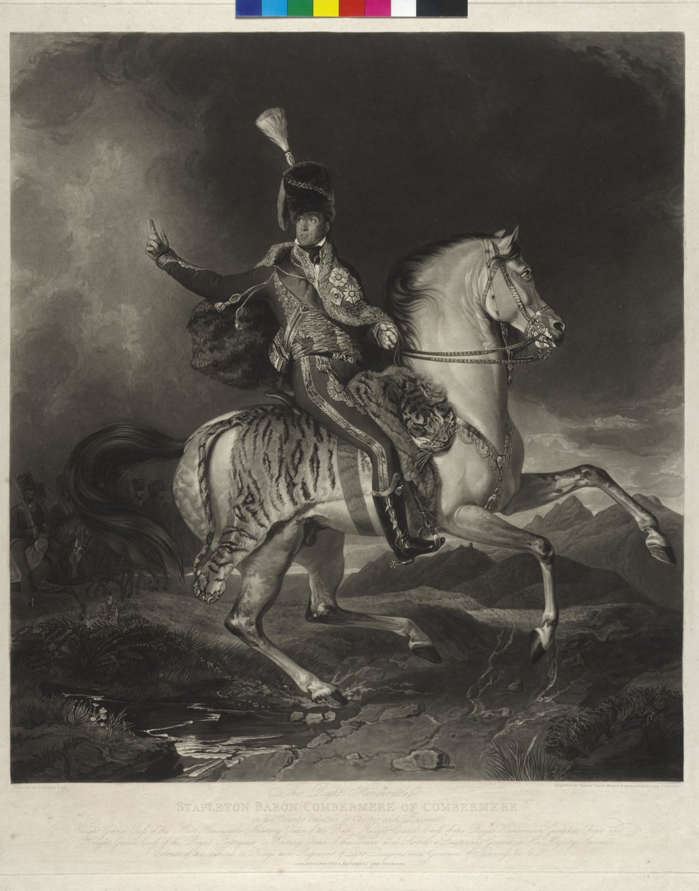 1. varakreivi Combermere Cotton tekijältä Thomas Heaphy