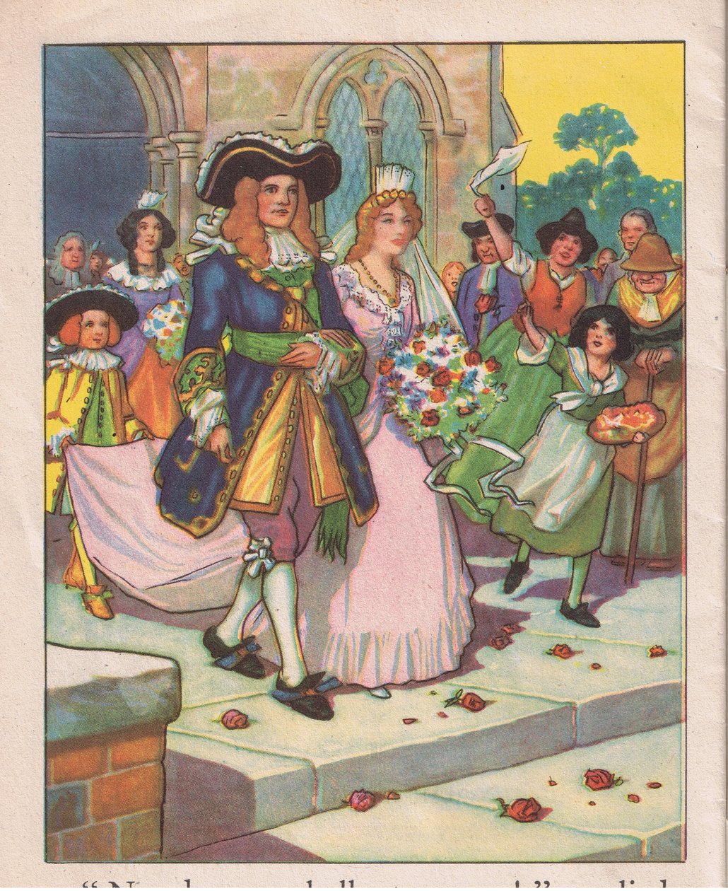 Häät (litografia) tekijältä Thomas Heath Robinson