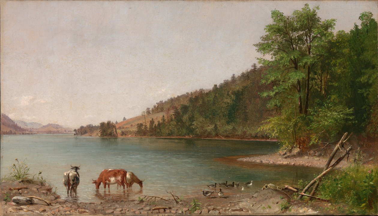 Pieni maisema, 1862. tekijältä Thomas Hicks