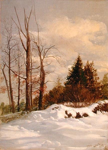 Catskill talvimaisema tekijältä Thomas Hiram Hotchkiss