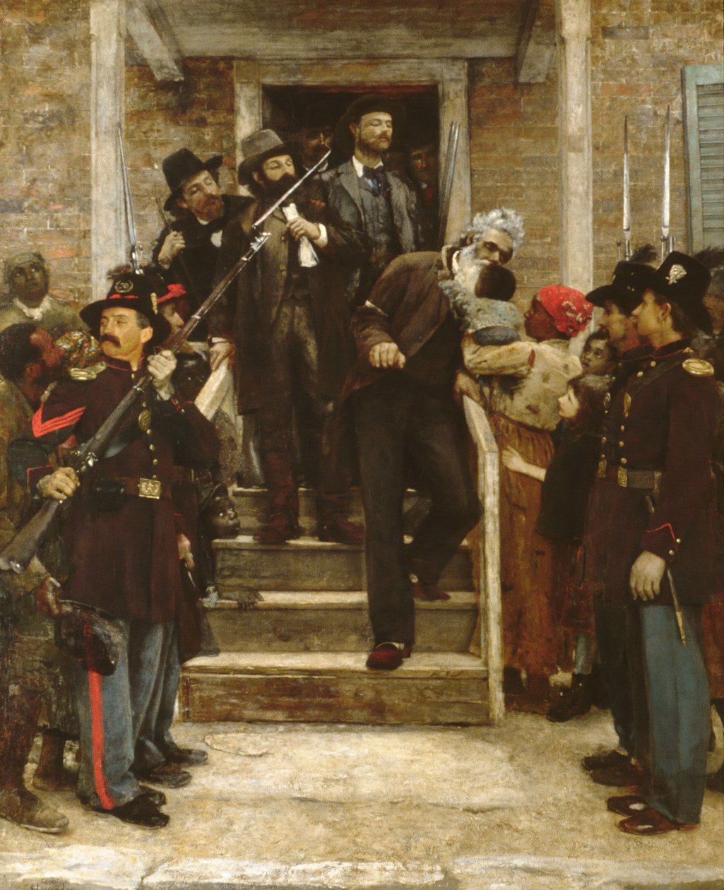 John Brownin viimeiset hetket, 1882-84. tekijältä Thomas Hovenden