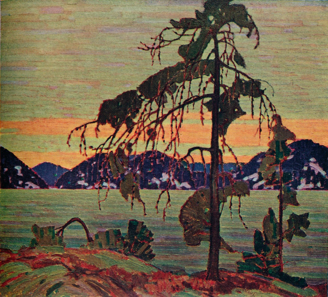 Jack Pine, 1917. 1925 tekijältä Tom Thomson