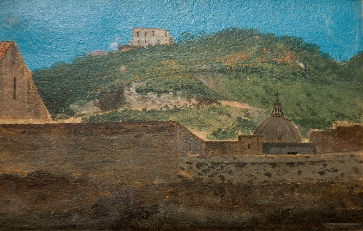 Kukkulan laella Napolin lähellä, 1782. tekijältä Thomas Jones